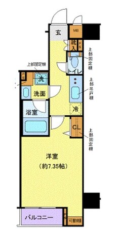 ディアレイシャス高井戸の物件間取画像